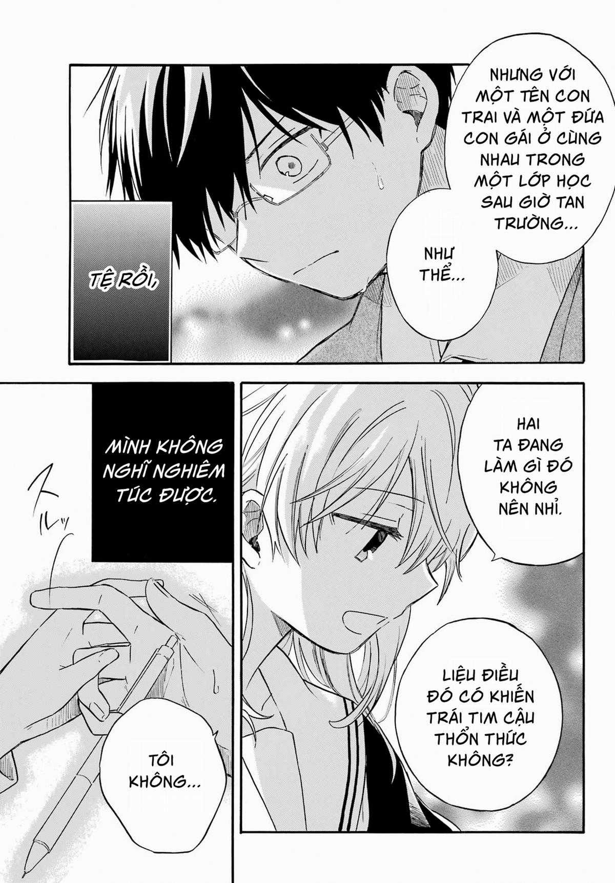 Oshikiri-san Không Thể Thành Thật Chapter 0 trang 16