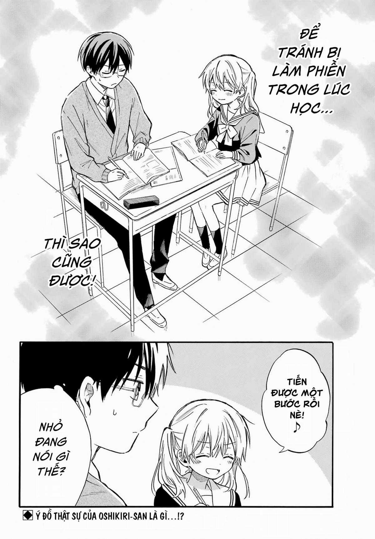 Oshikiri-san Không Thể Thành Thật Chapter 0 trang 27