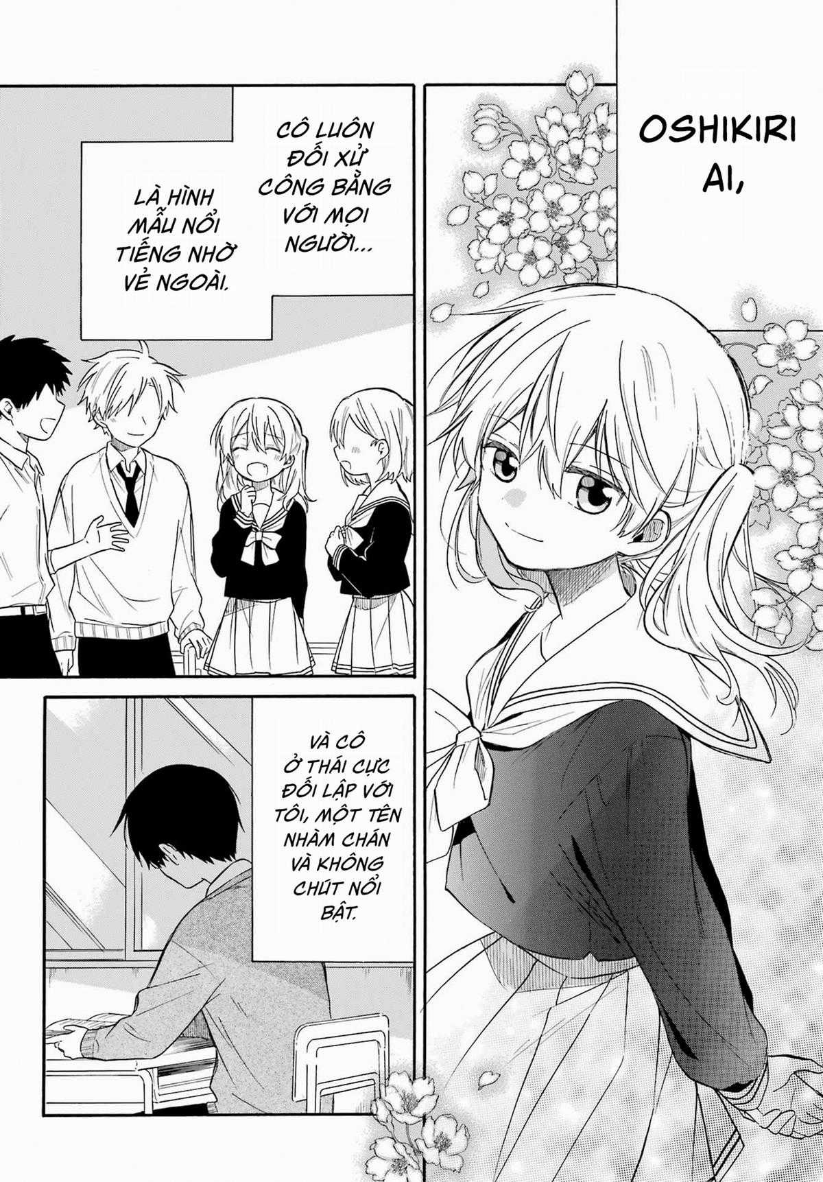 Oshikiri-san Không Thể Thành Thật Chapter 0 trang 3