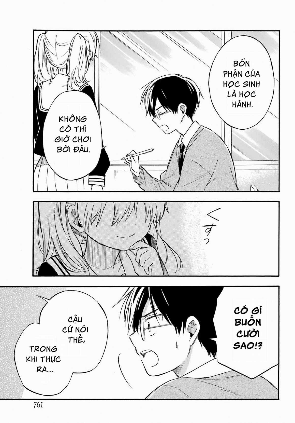 Oshikiri-san Không Thể Thành Thật Chapter 0 trang 8