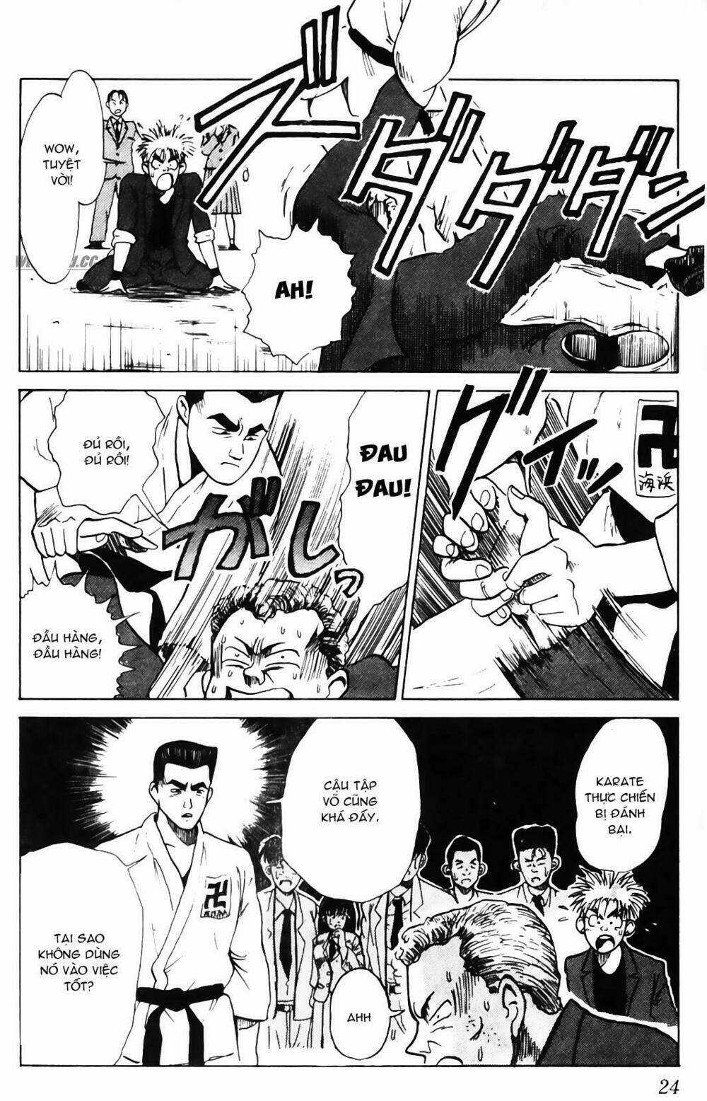 Ossu! Shourinji Chapter 1 trang 21