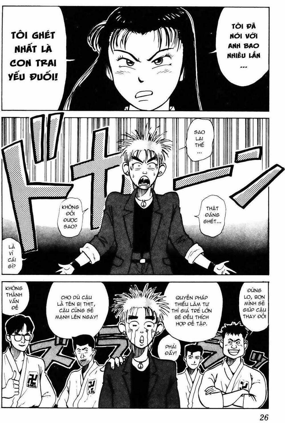 Ossu! Shourinji Chapter 1 trang 23