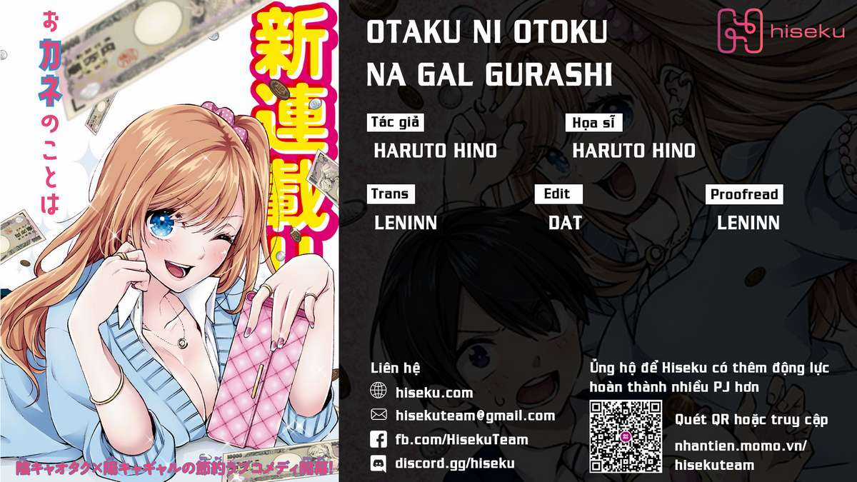 Otaku Ni Otoku Na Gal Gurashi Chapter 1 trang 0