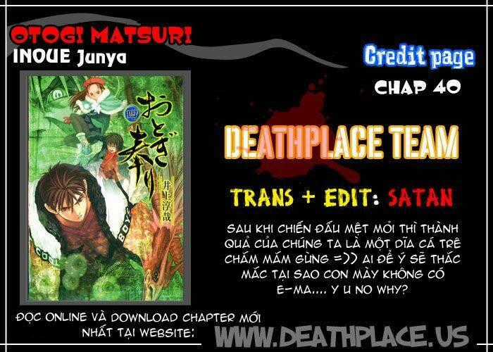 Otogi Matsuri Chapter 40 trang 38