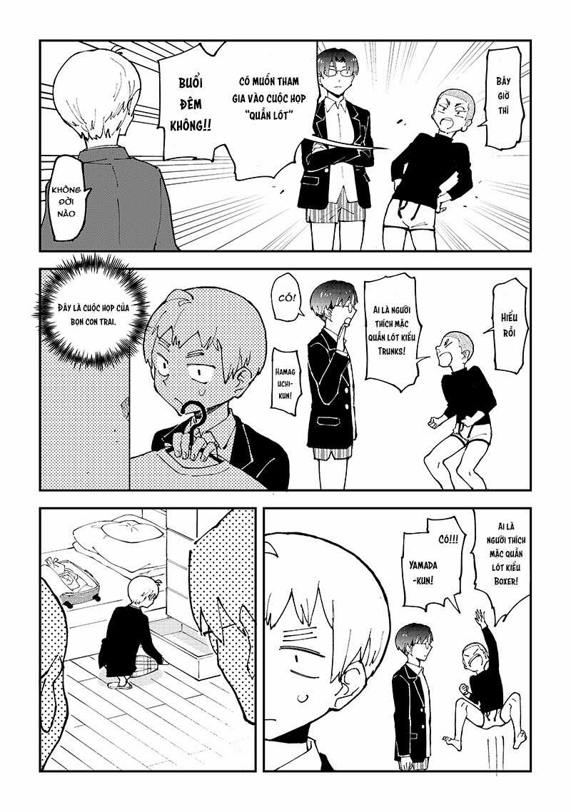 Otoko x 4 Ryou! Seitai Kiroku Chapter 1 trang 12