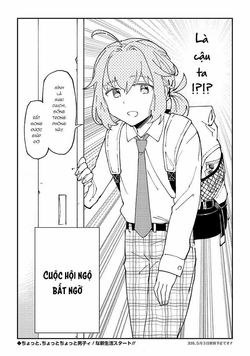 Otoko x 4 Ryou! Seitai Kiroku Chapter 1 trang 20