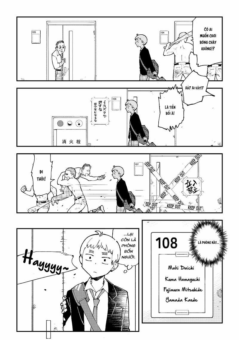 Otoko x 4 Ryou! Seitai Kiroku Chapter 1 trang 7