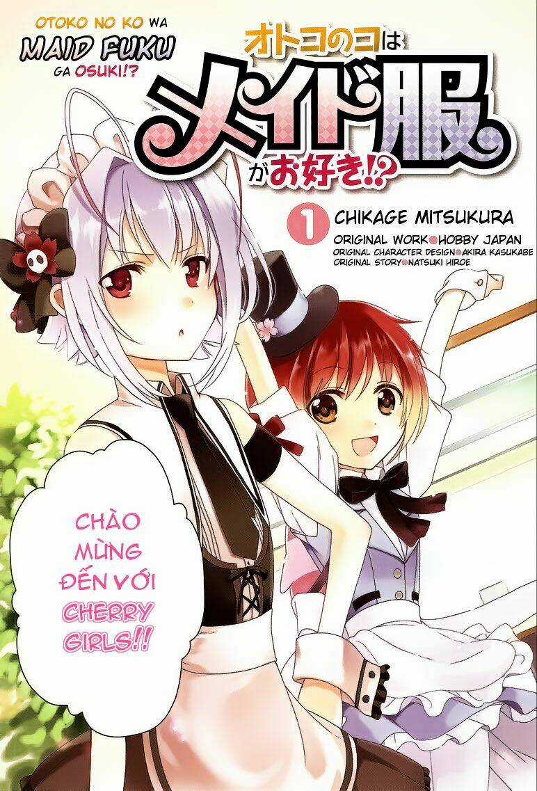 Otokonoko Wa Maid Fuku Ga Osuki!? Chapter 1 trang 6