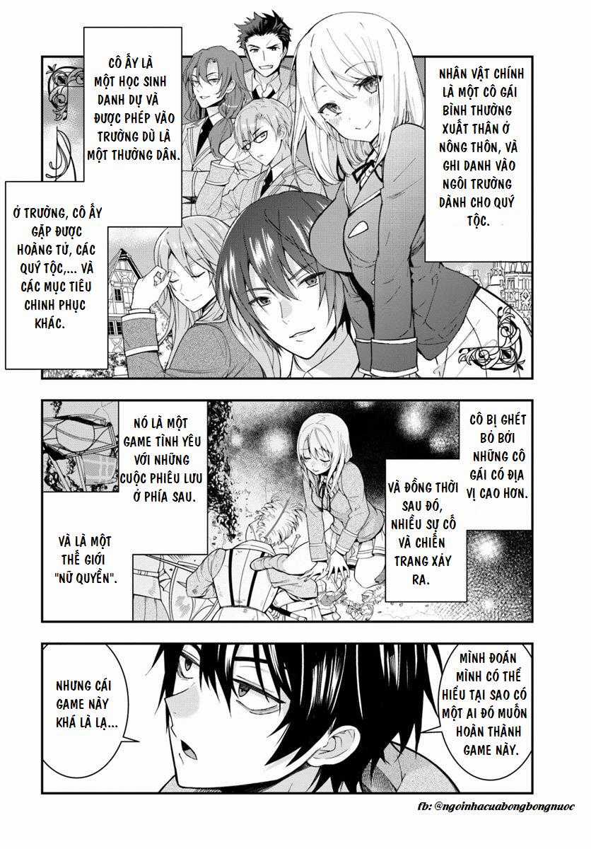 Otome Game Sekai Wa Mob N0I Kibishii Sekai Desu Chapter 1 trang 11