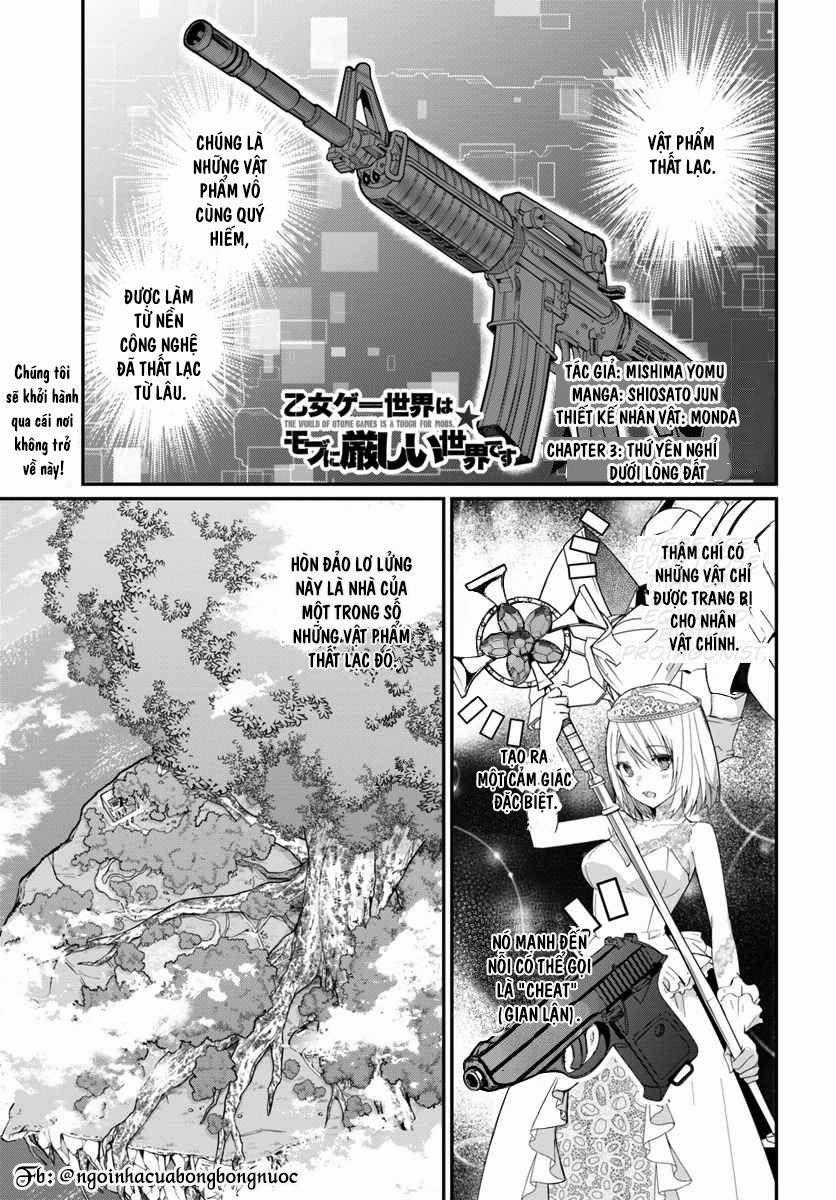 Otome Game Sekai Wa Mob N0I Kibishii Sekai Desu Chapter 3 trang 2