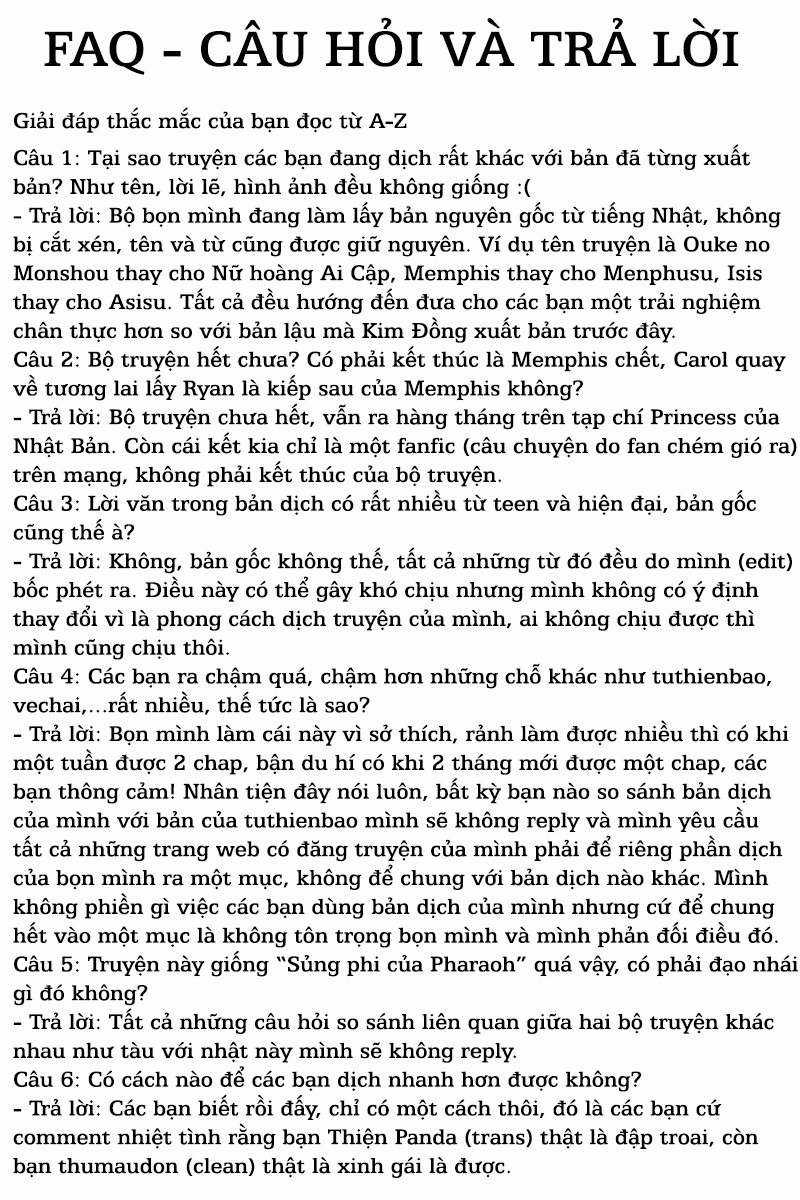 Ouke no Monshou remake Chapter 99 trang 3