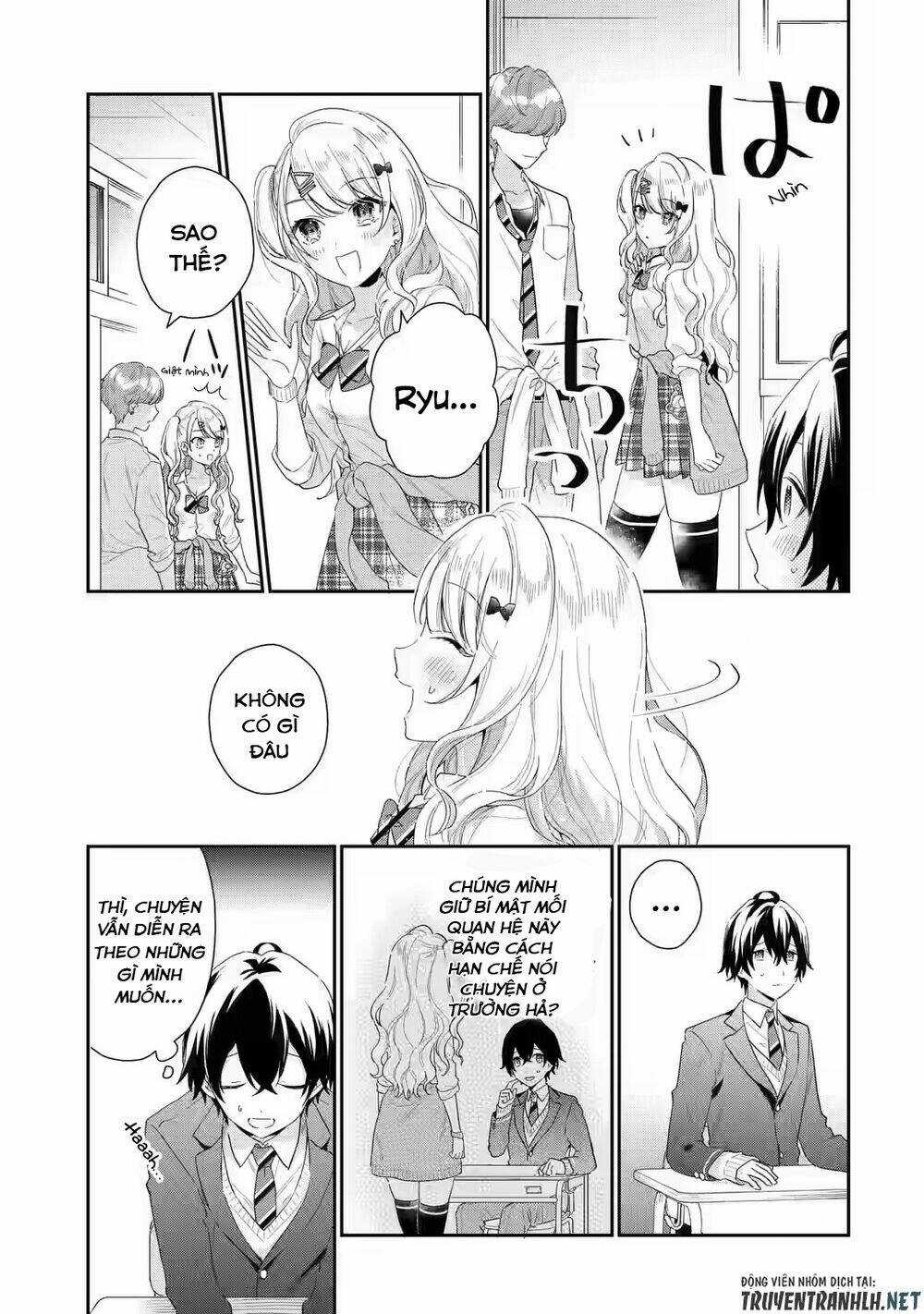 Our Dating Story: The Experienced You And The Inexperienced Me Chapter 3.1 trang 4