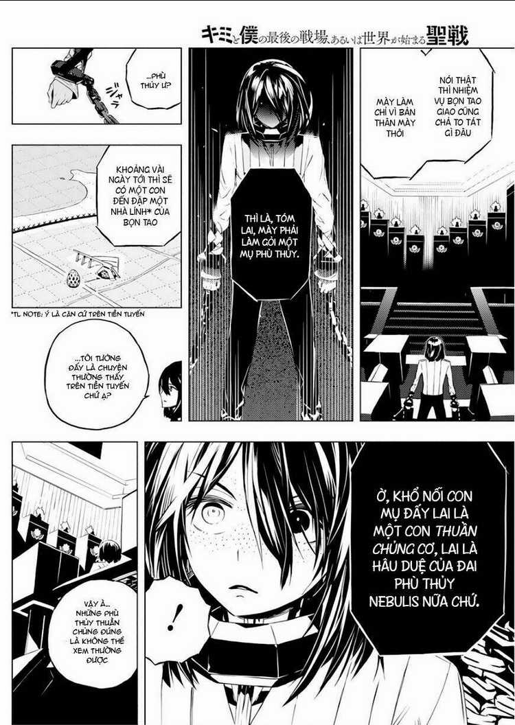 Our War That Ends The World, Or Perhaps The Crusade That Starts It Anew Chapter 1 trang 16