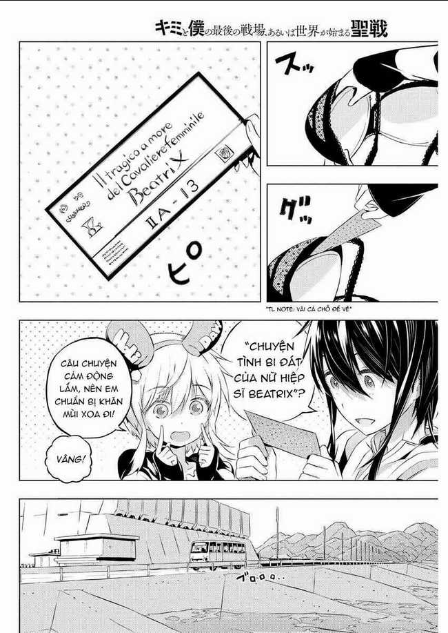 Our War That Ends The World, Or Perhaps The Crusade That Starts It Anew Chapter 3 trang 14