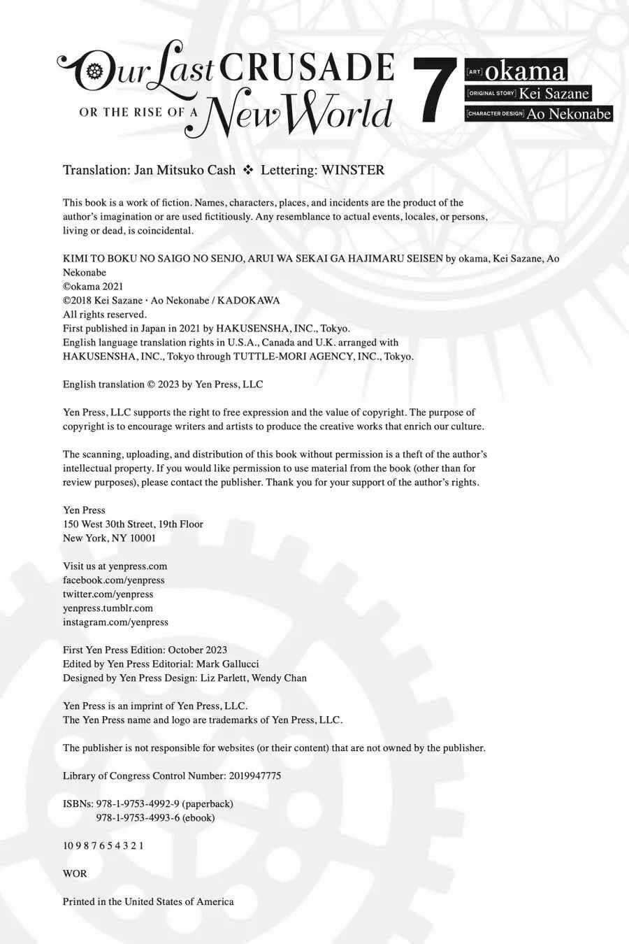 Our War That Ends The World, Or Perhaps The Crusade That Starts It Anew Chapter 43.5 trang 18