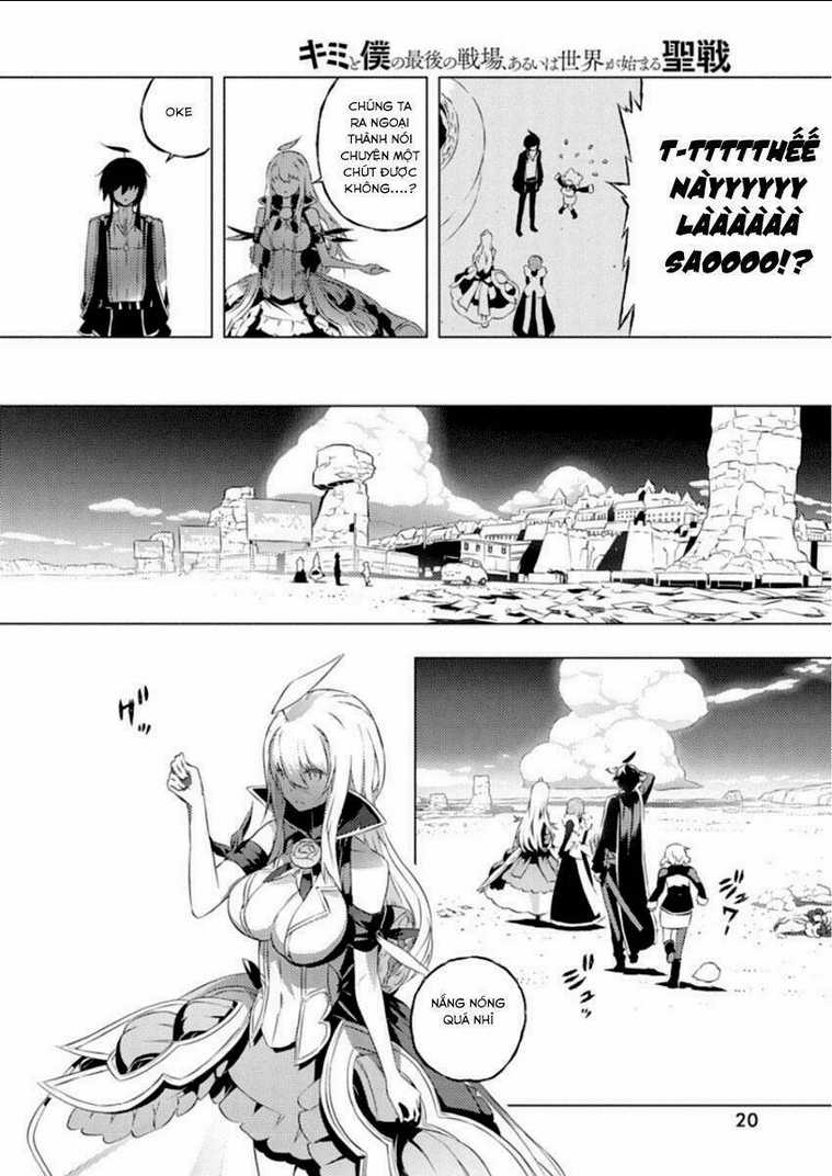 Our War That Ends The World, Or Perhaps The Crusade That Starts It Anew Chapter 8 trang 10