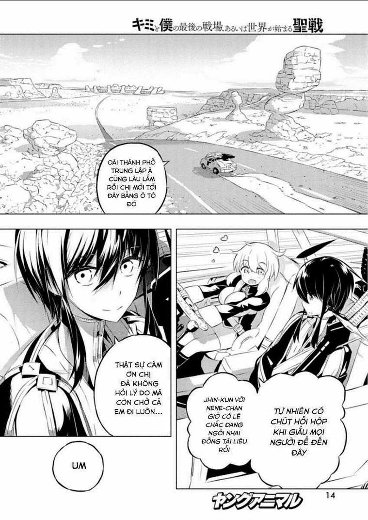 Our War That Ends The World, Or Perhaps The Crusade That Starts It Anew Chapter 8 trang 4