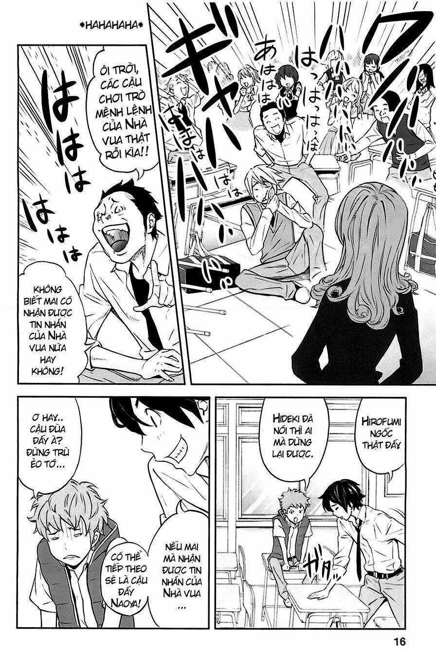 Ousama Game - Mệnh Lệnh Nhà Vua Chapter 1 trang 18