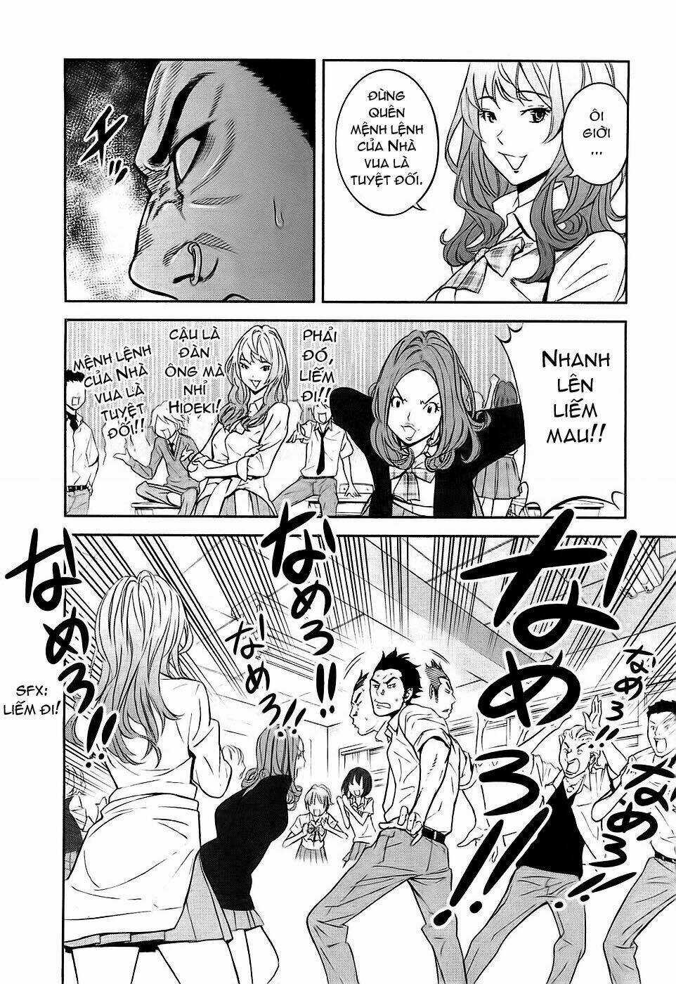 Ousama Game - Mệnh Lệnh Nhà Vua Chapter 1 trang 24