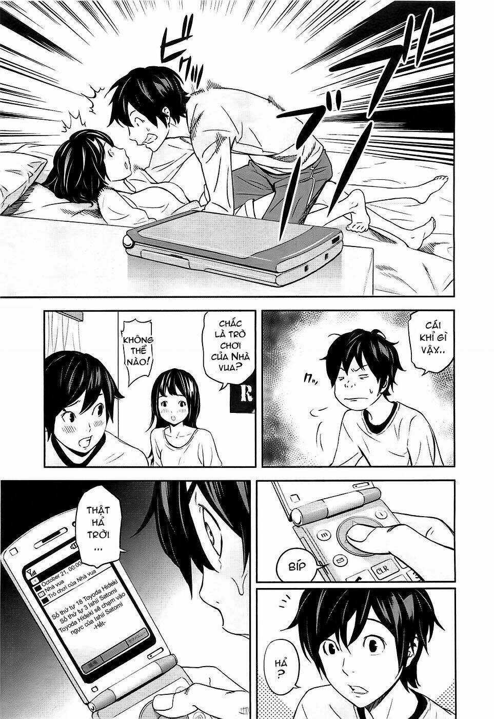 Ousama Game - Mệnh Lệnh Nhà Vua Chapter 1 trang 35