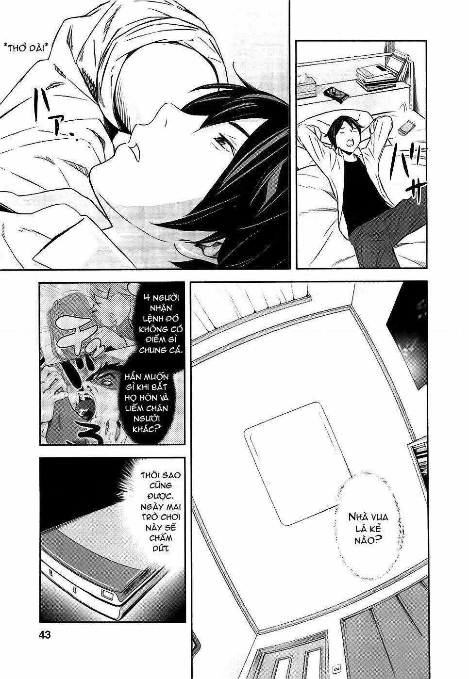 Ousama Game - Mệnh Lệnh Nhà Vua Chapter 1 trang 45