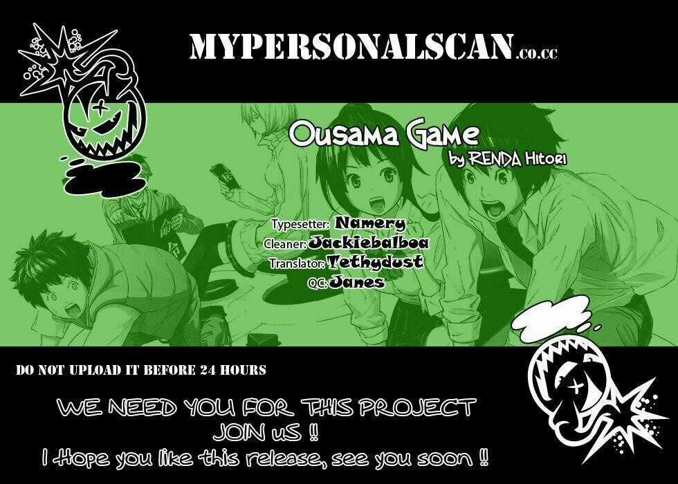 Ousama Game - Mệnh Lệnh Nhà Vua Chapter 1 trang 51