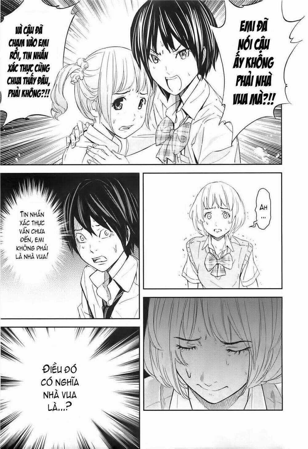 Ousama Game - Mệnh Lệnh Nhà Vua Chapter 10 trang 21