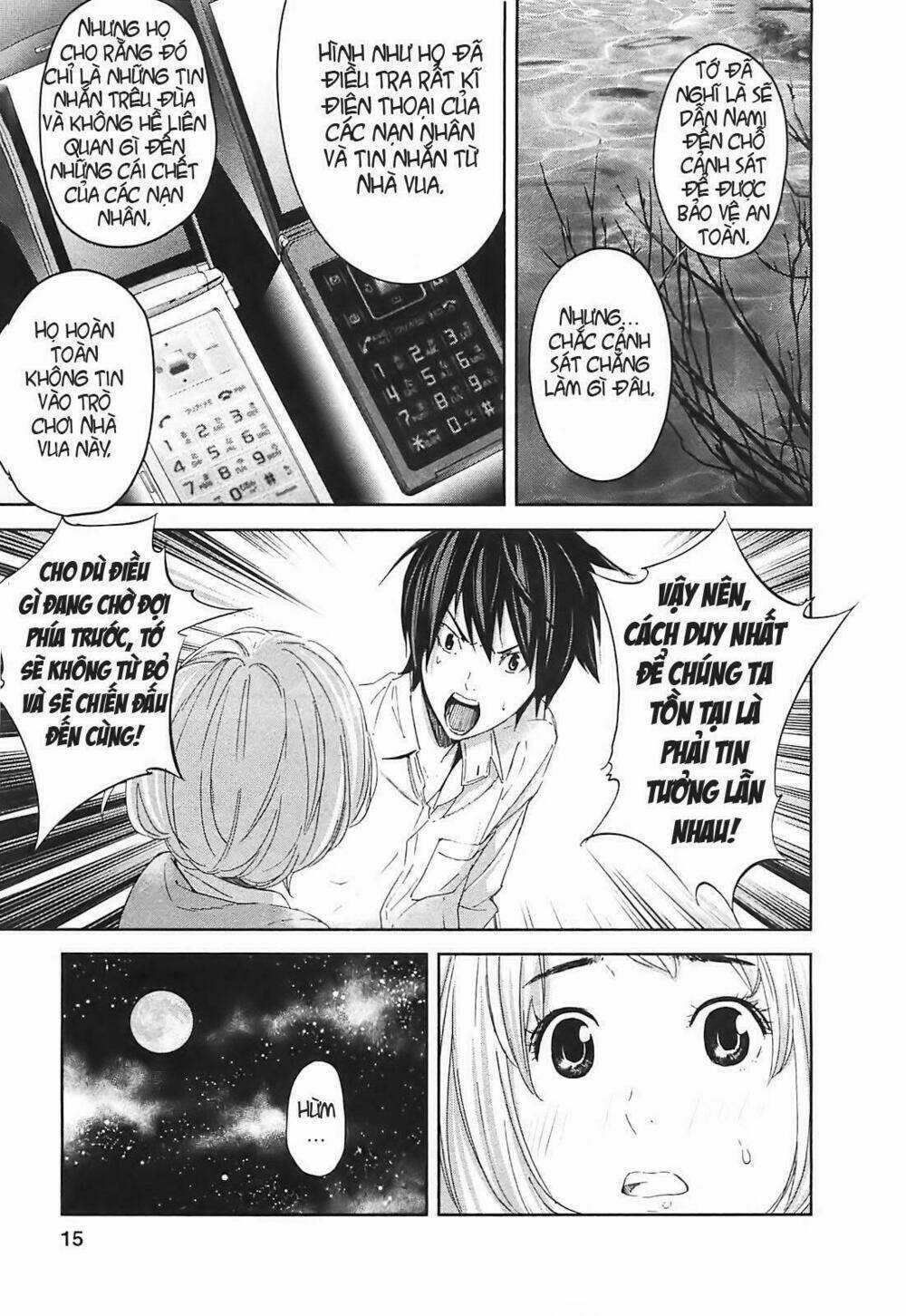 Ousama Game - Mệnh Lệnh Nhà Vua Chapter 11 trang 16