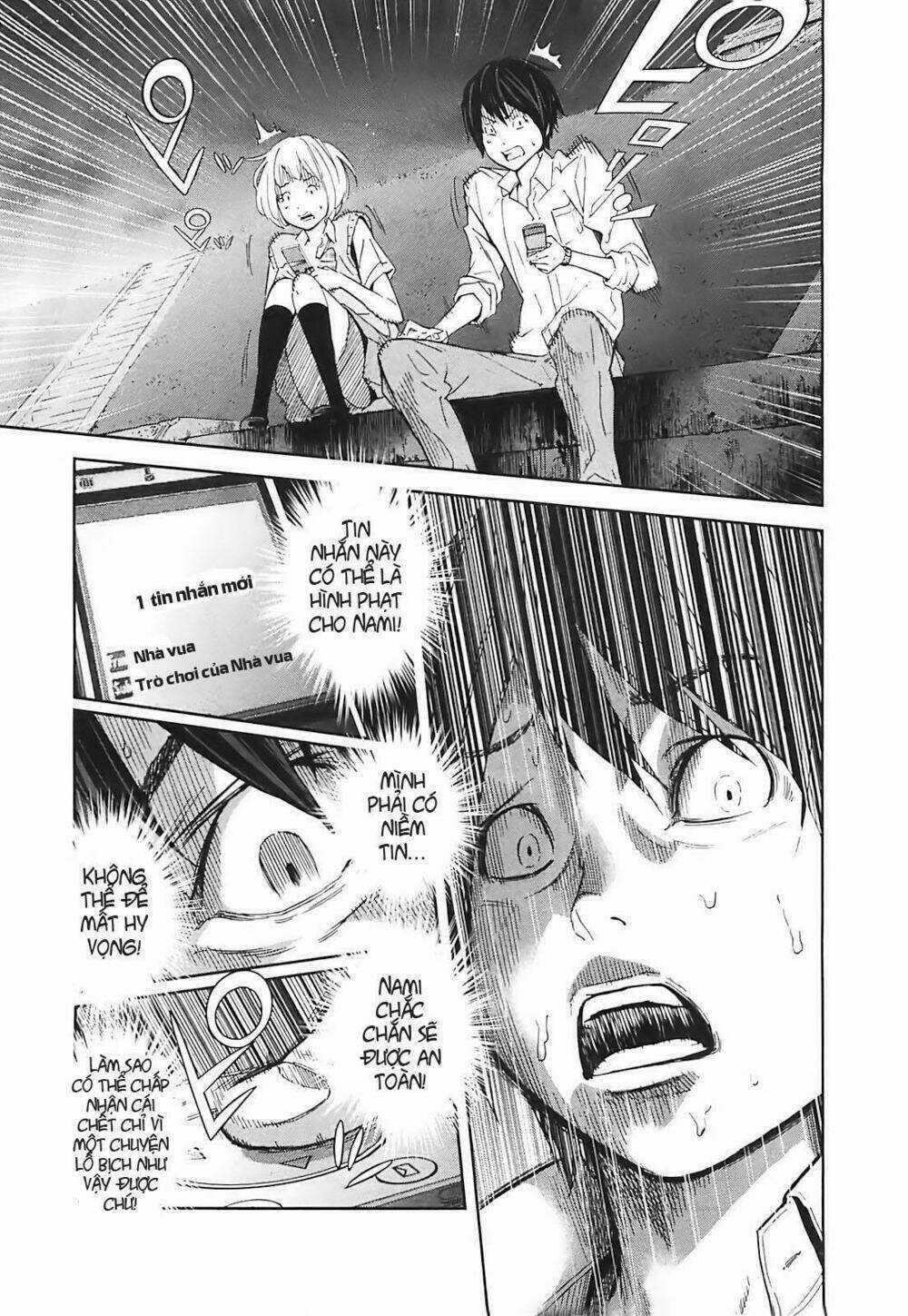 Ousama Game - Mệnh Lệnh Nhà Vua Chapter 11 trang 22