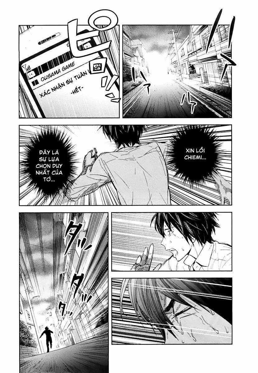 Ousama Game - Mệnh Lệnh Nhà Vua Chapter 12 trang 16