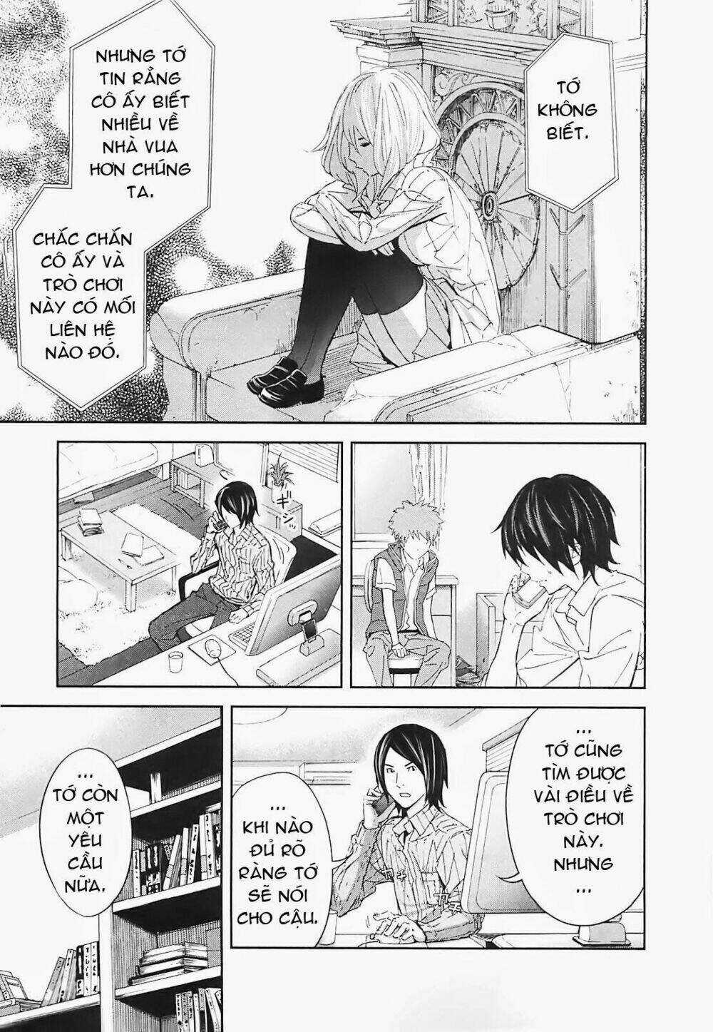 Ousama Game - Mệnh Lệnh Nhà Vua Chapter 14 trang 34