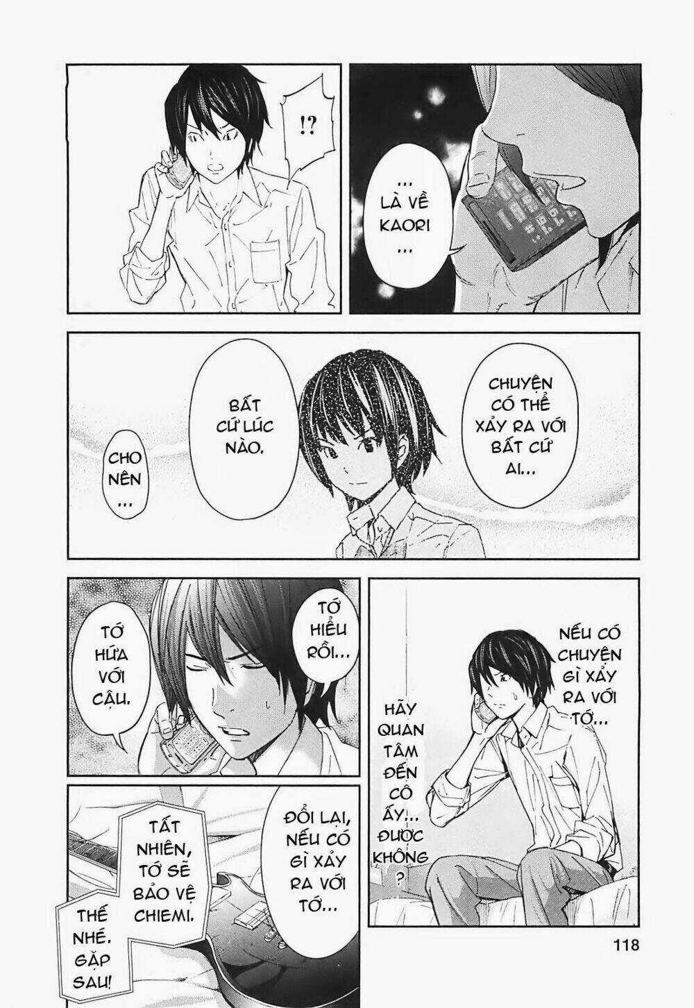 Ousama Game - Mệnh Lệnh Nhà Vua Chapter 14 trang 35