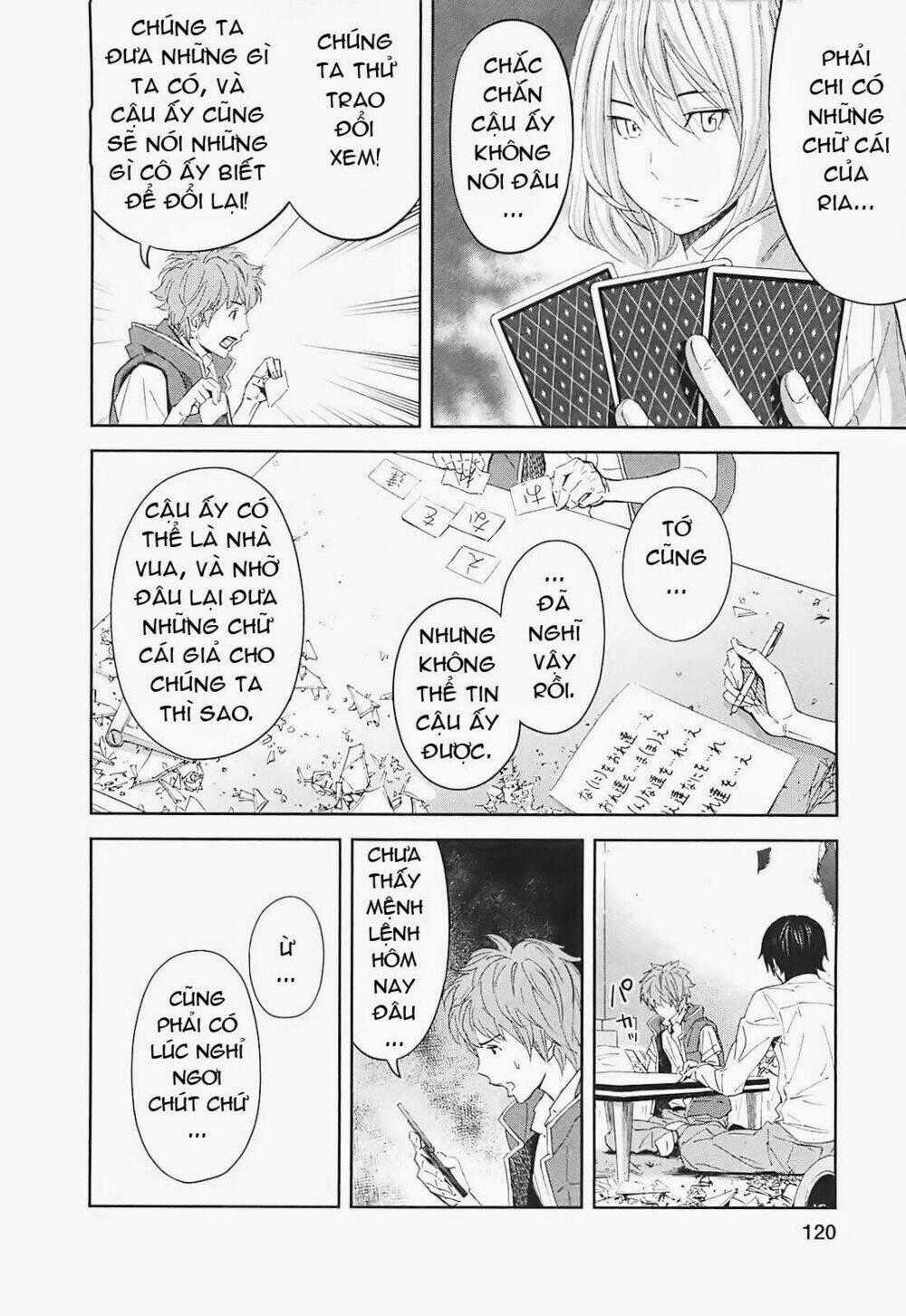 Ousama Game - Mệnh Lệnh Nhà Vua Chapter 14 trang 37