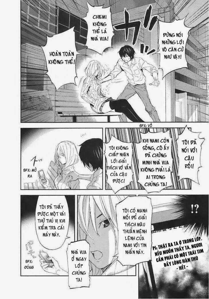 Ousama Game - Mệnh Lệnh Nhà Vua Chapter 17 trang 21