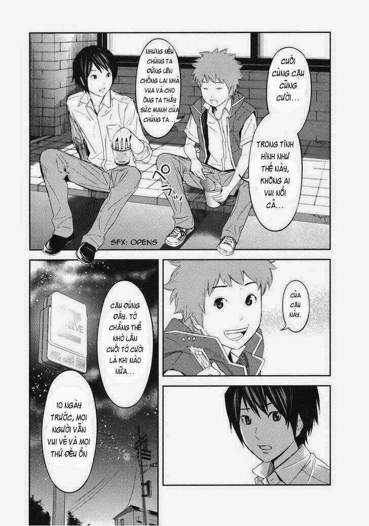 Ousama Game - Mệnh Lệnh Nhà Vua Chapter 18 trang 28