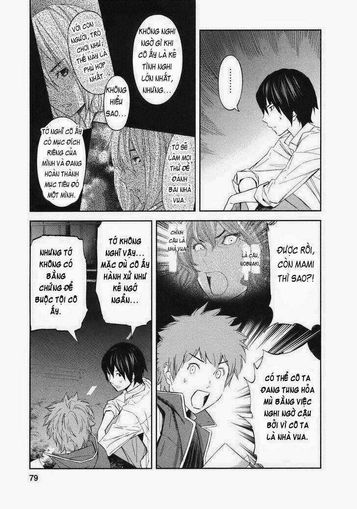 Ousama Game - Mệnh Lệnh Nhà Vua Chapter 18 trang 35