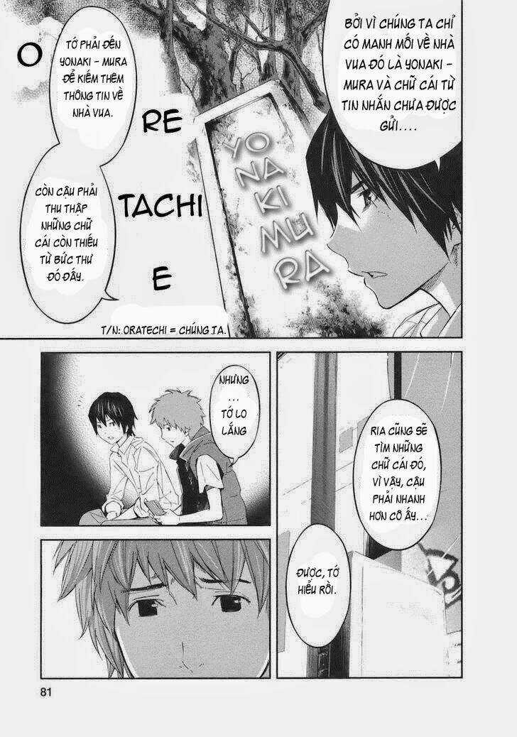 Ousama Game - Mệnh Lệnh Nhà Vua Chapter 18 trang 37