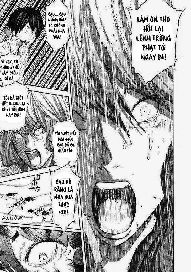 Ousama Game - Mệnh Lệnh Nhà Vua Chapter 18 trang 47