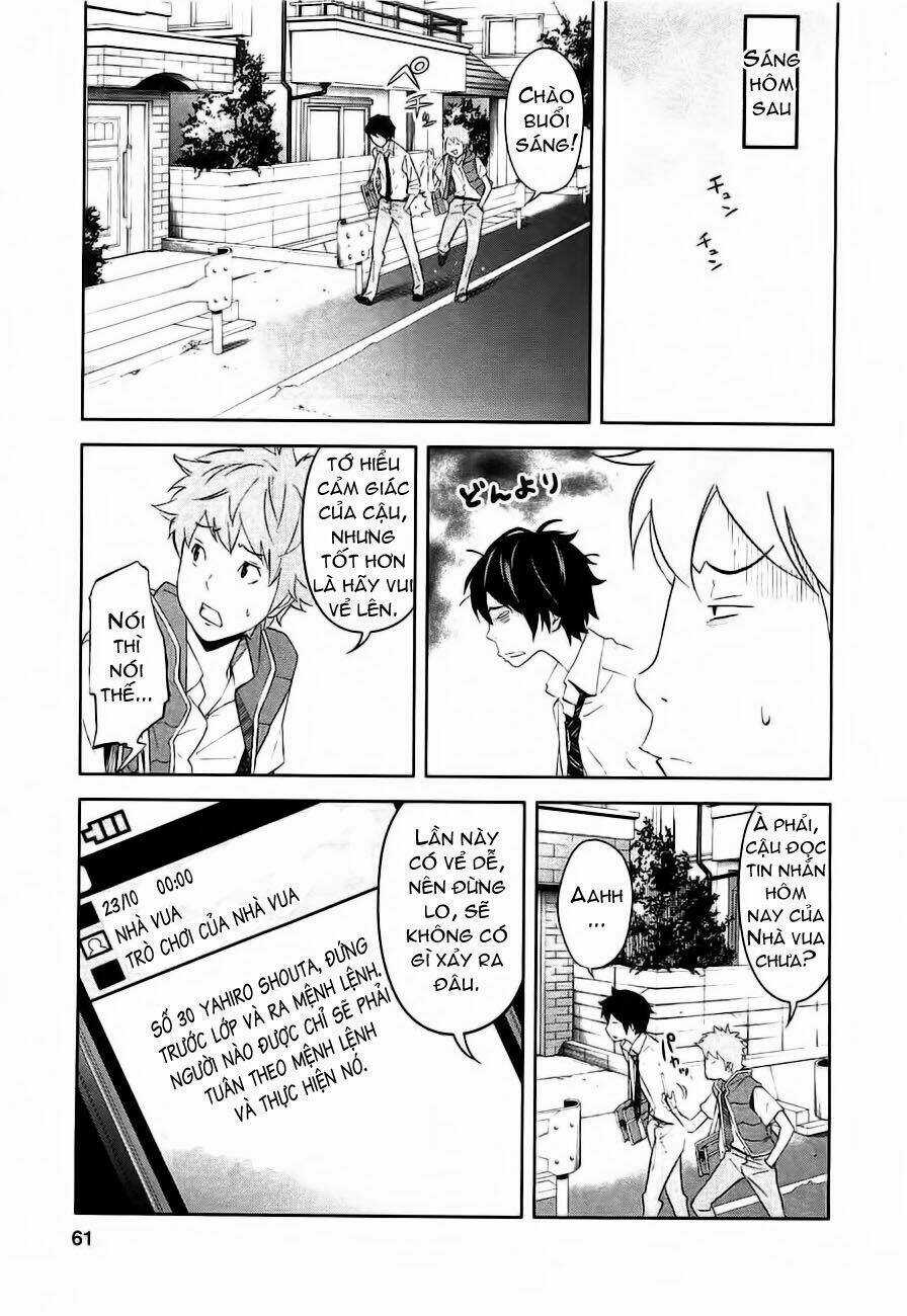 Ousama Game - Mệnh Lệnh Nhà Vua Chapter 2 trang 13