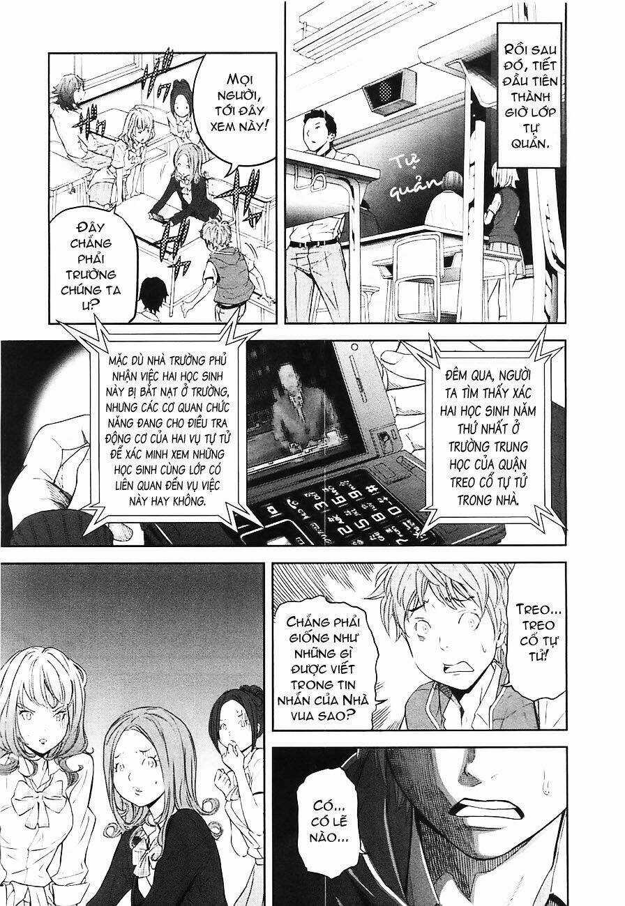 Ousama Game - Mệnh Lệnh Nhà Vua Chapter 2 trang 3