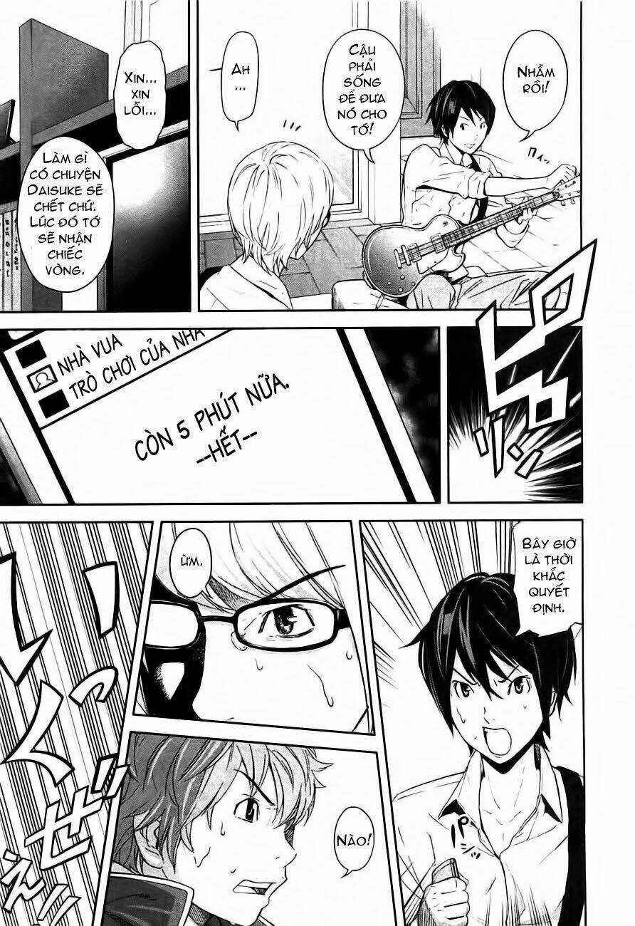 Ousama Game - Mệnh Lệnh Nhà Vua Chapter 2 trang 35