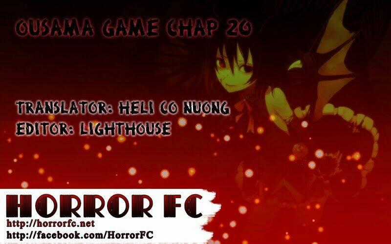 Ousama Game - Mệnh Lệnh Nhà Vua Chapter 20 trang 28