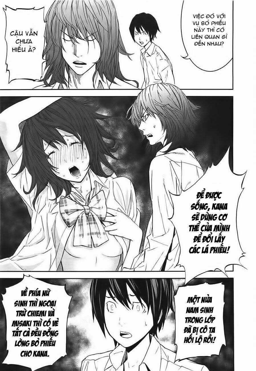 Ousama Game - Mệnh Lệnh Nhà Vua Chapter 4 trang 8