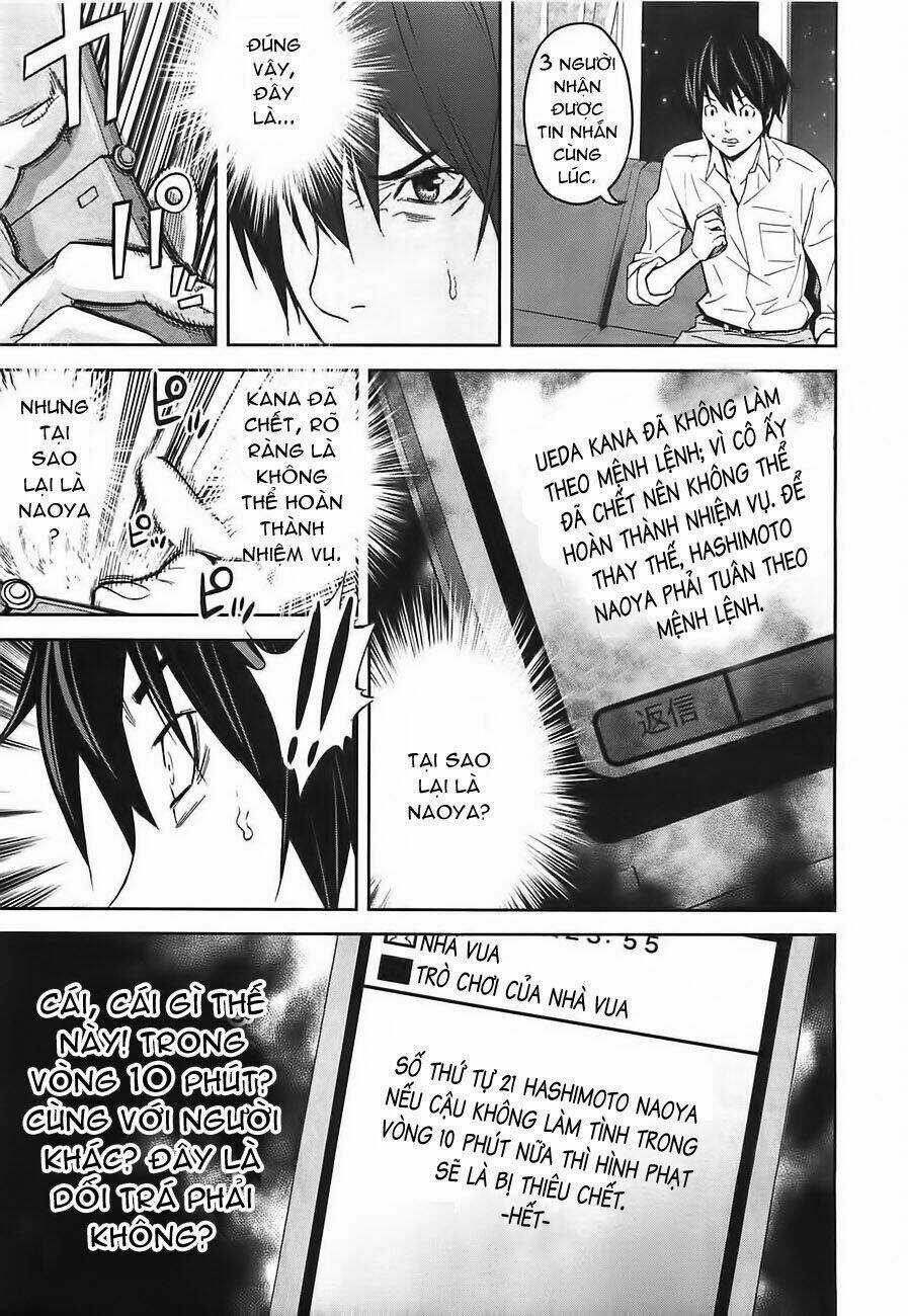 Ousama Game - Mệnh Lệnh Nhà Vua Chapter 5 trang 20