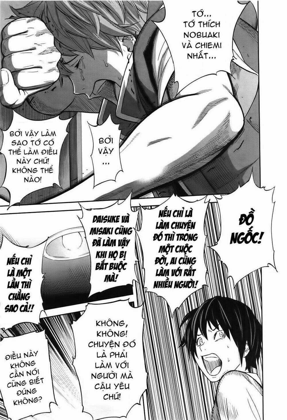 Ousama Game - Mệnh Lệnh Nhà Vua Chapter 6 trang 13