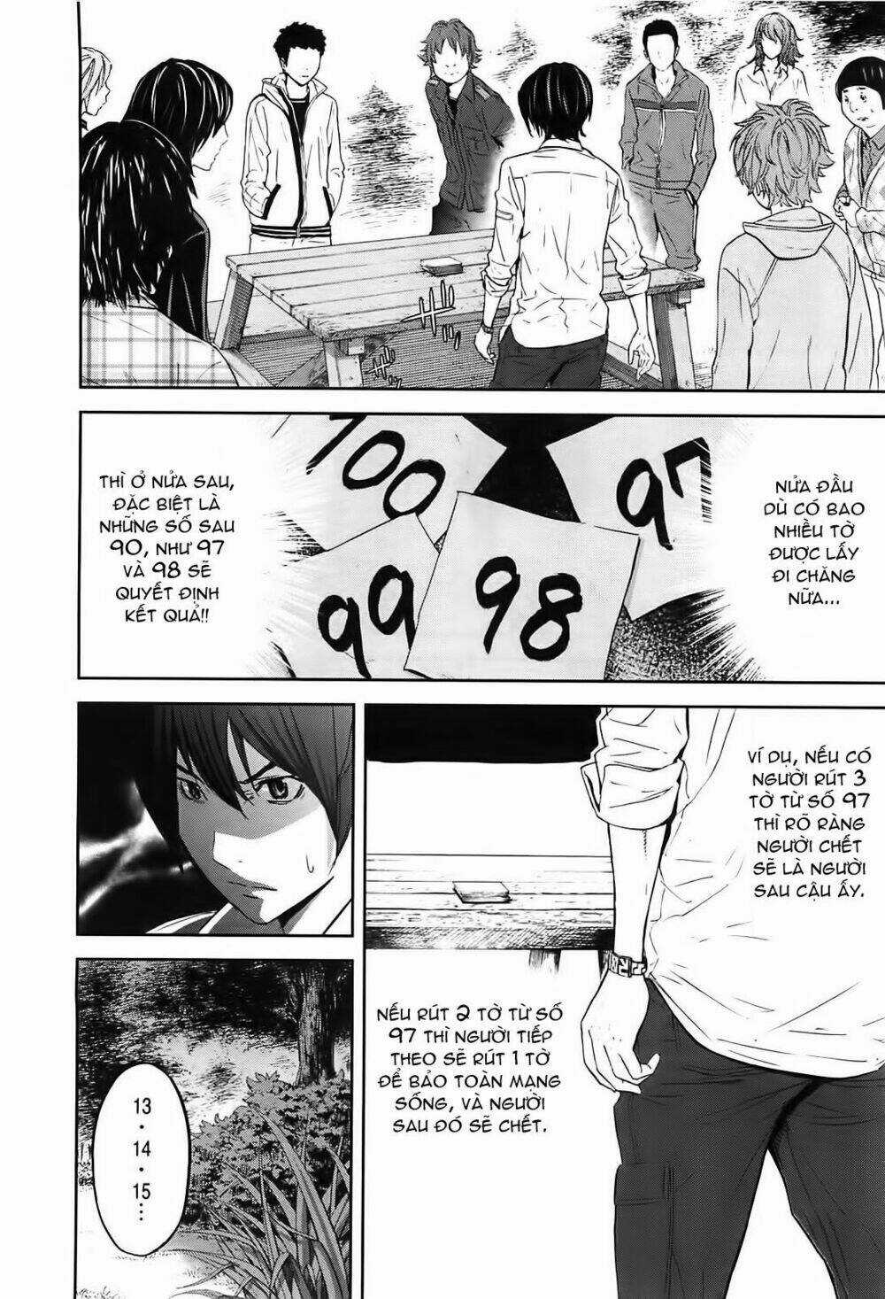 Ousama Game - Mệnh Lệnh Nhà Vua Chapter 7 trang 14