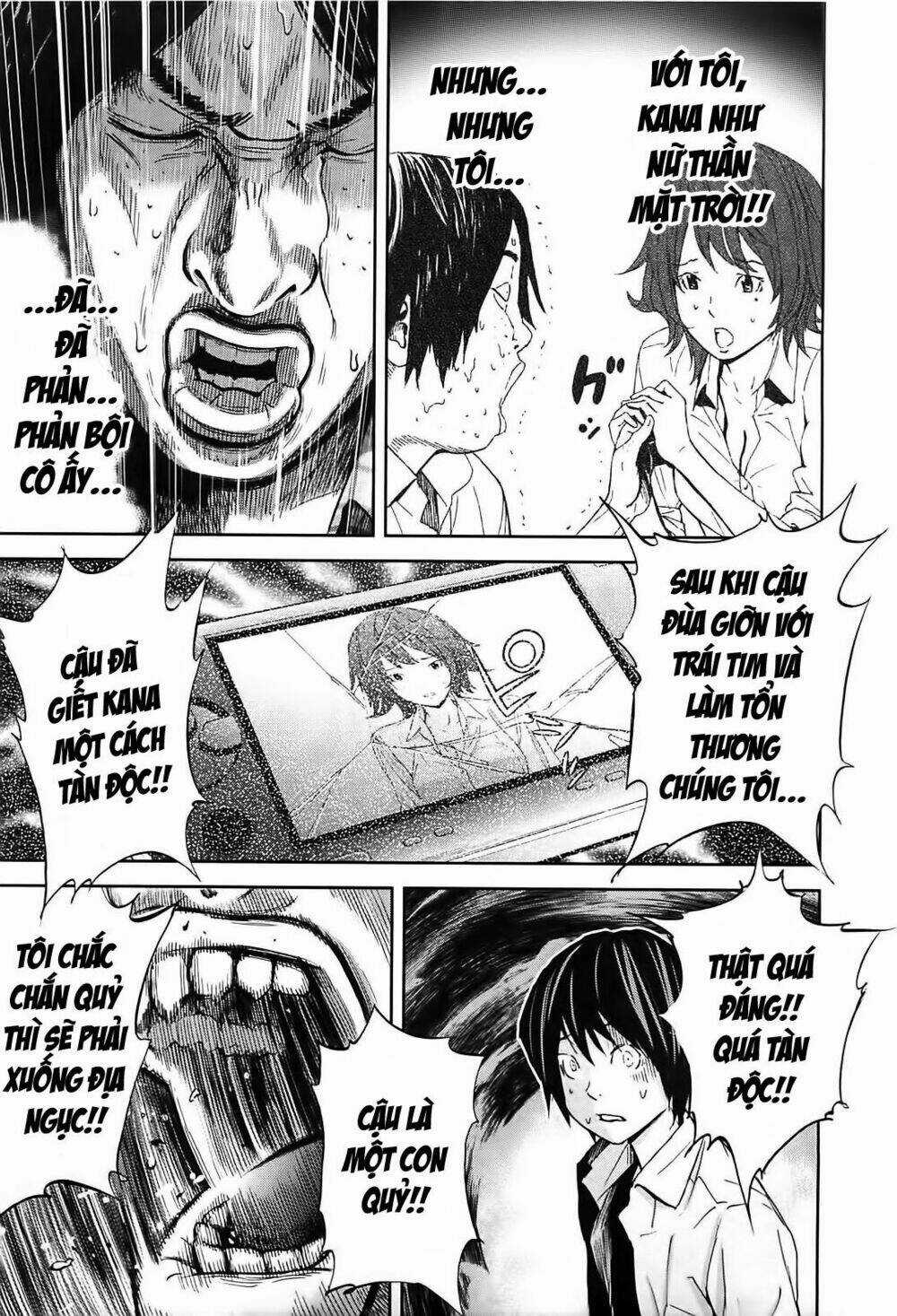 Ousama Game - Mệnh Lệnh Nhà Vua Chapter 7 trang 21