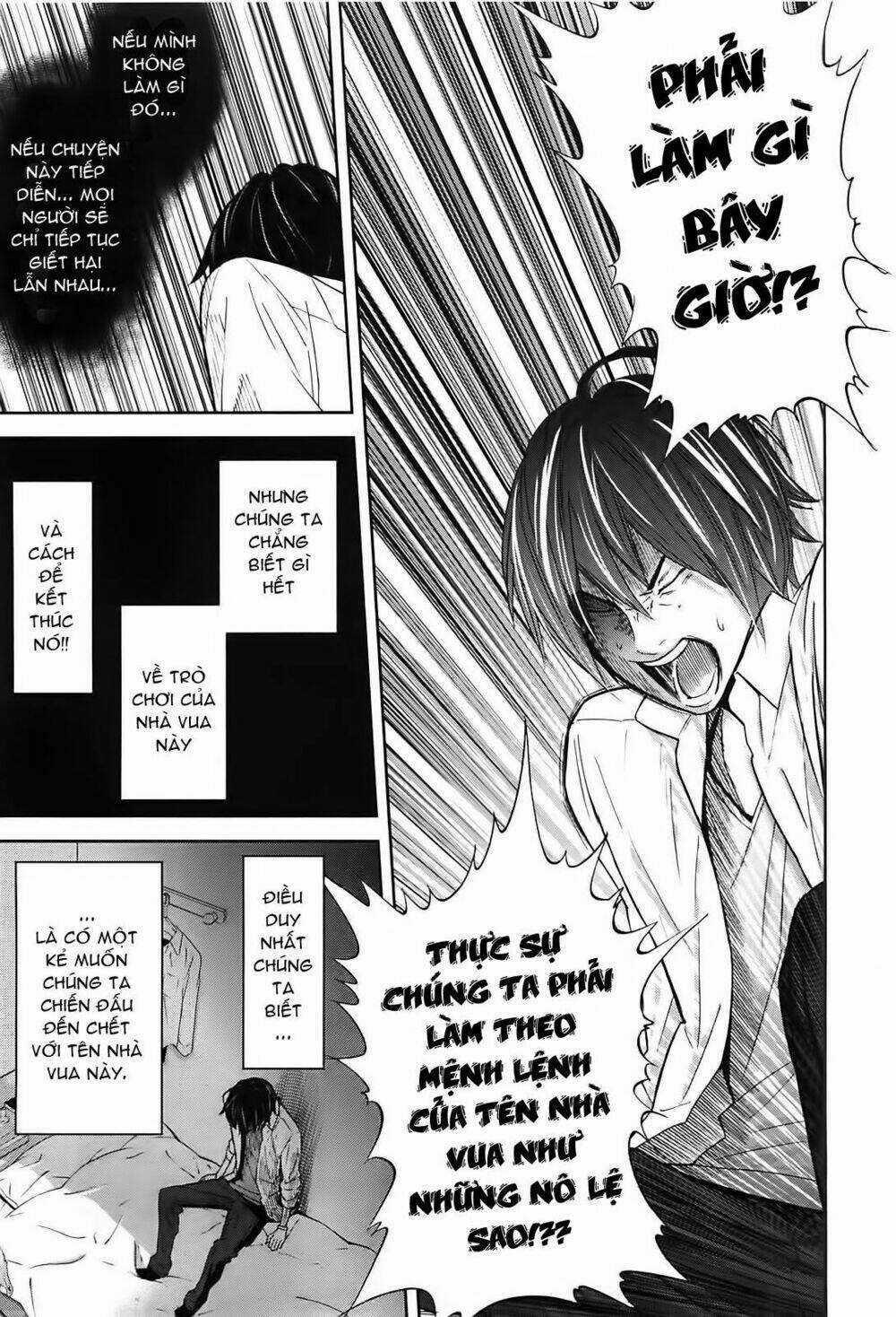 Ousama Game - Mệnh Lệnh Nhà Vua Chapter 7 trang 5