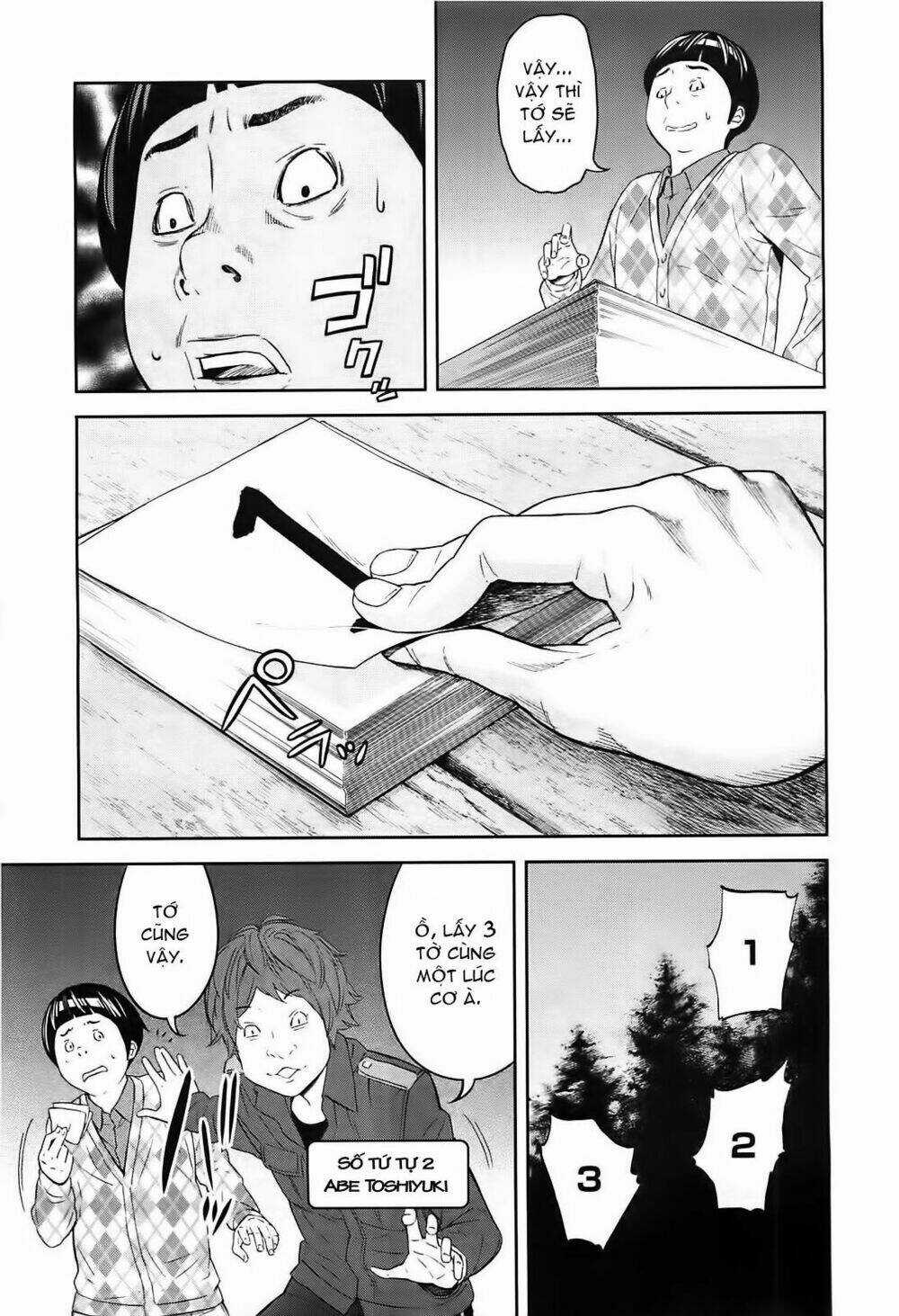 Ousama Game - Mệnh Lệnh Nhà Vua Chapter 7 trang 9