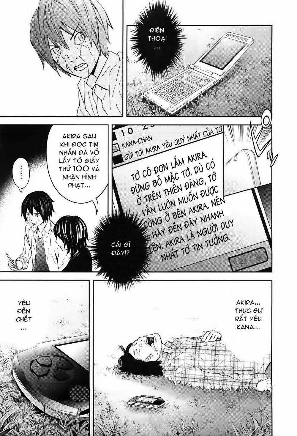 Ousama Game - Mệnh Lệnh Nhà Vua Chapter 8 trang 16